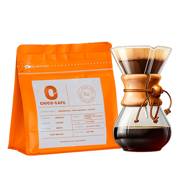 Café 'Chi' + Cafetera Chemex
